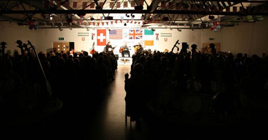 Kruger Brothers on stage