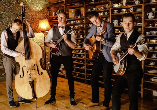 Jigjam at eagle Music Banjo 10 with the Deerings and the Kruger Brothers