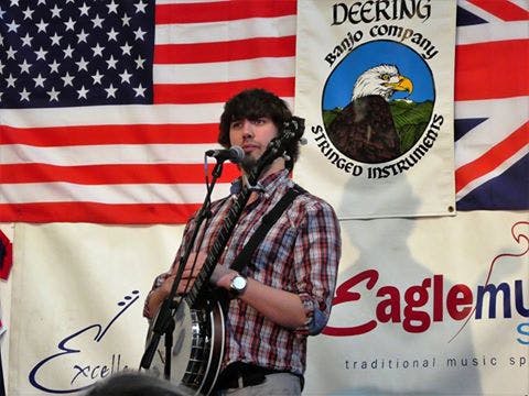 Eagle Music with Deering Banjos at the 10th Anniversary event