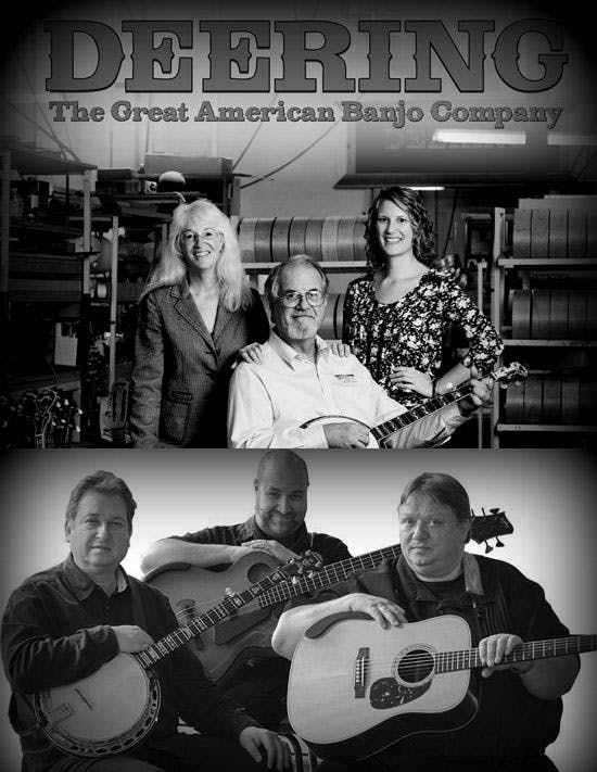 Greg Janet and Jamie Deering with the Kruger Brothers