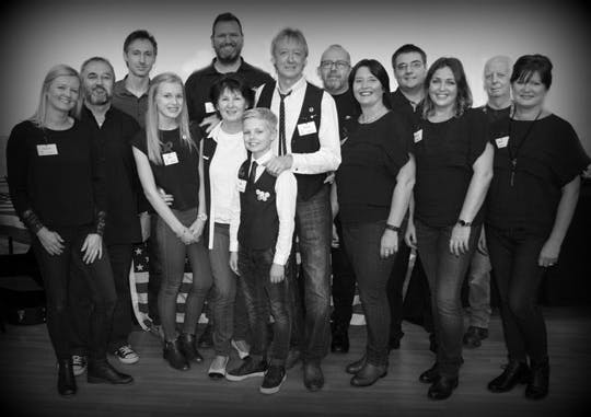 Eagle Music Team at Banjo 12 2019 The North Light Gallery Huddersfield